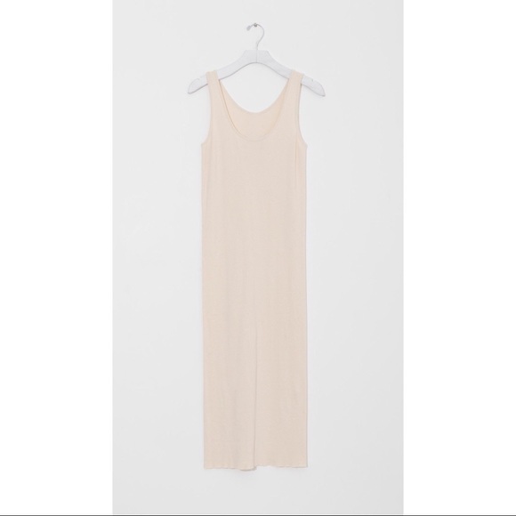 Lauren Manoogian Dresses & Skirts - Lauren Manoogian Cashmere Rib Dress in Bone